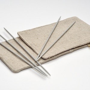 MINI Needle Case. size: 4 x 9,2 or 4 x 11. Needles, Crochets and Hooks Case, Organizer Holder. image 3