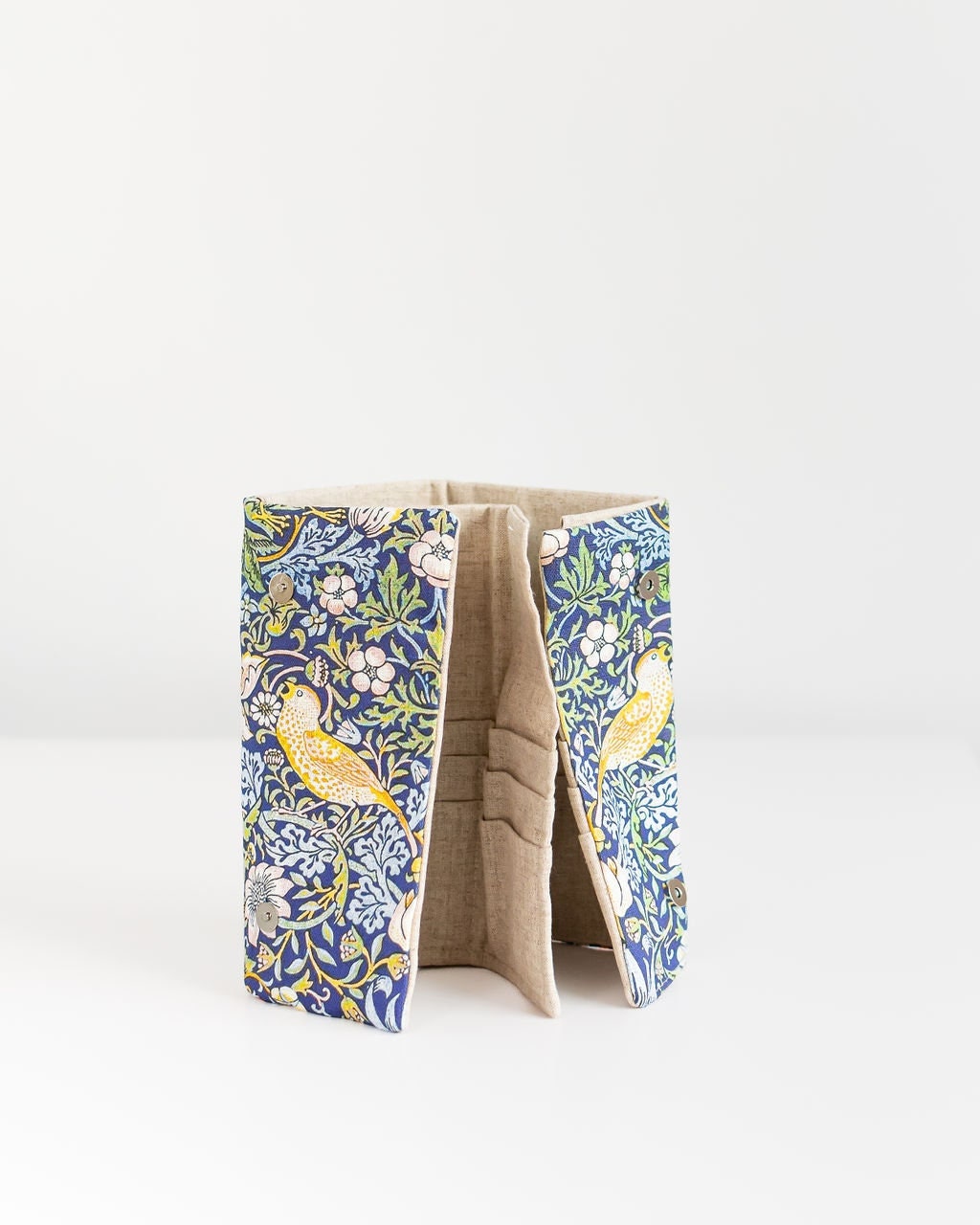 ウィリアム・モリス いちご泥棒 プリント かぎ針用スタイリッシュ