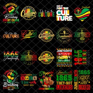 Do it for the culture PNG sublimation design download Bundle, Juneteenth png, black people png, black history month png, sublimate download