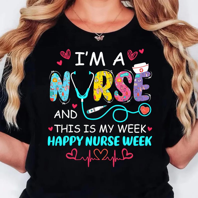 Nurses Week Lettering Nurse Week 2026 PNG | Happy Nurse Week Design | Nurse Appreciation Gift ...