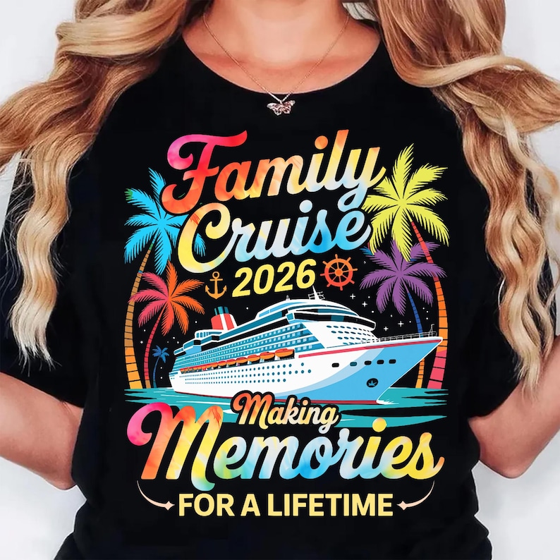 Cruise 2026 PNG Bundle | Family Cruise Trip PNG | Birthday Cruise ...