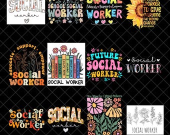 Pacchetto PNG di Assistente Sociale, PNG estetico di fiori di Assistente Sociale Scolastico, Sovrapposizione floreale retrò, PNG di Assistente Sociale, Download di file digitali