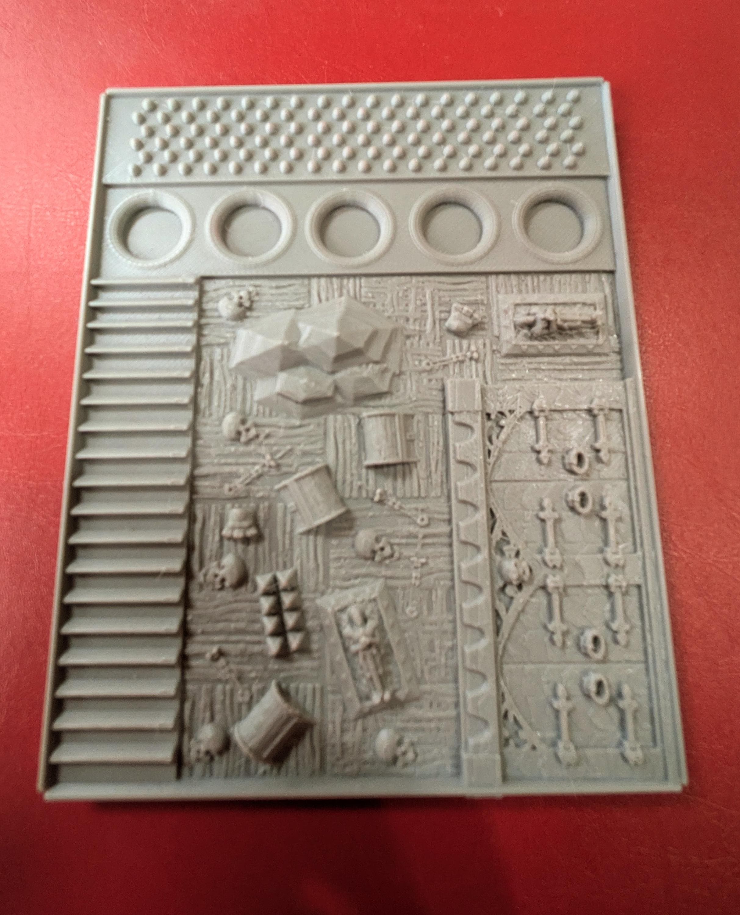 Dry Brush Texture Paint Pallette for Miniature Painting - Warhammer 40k ...