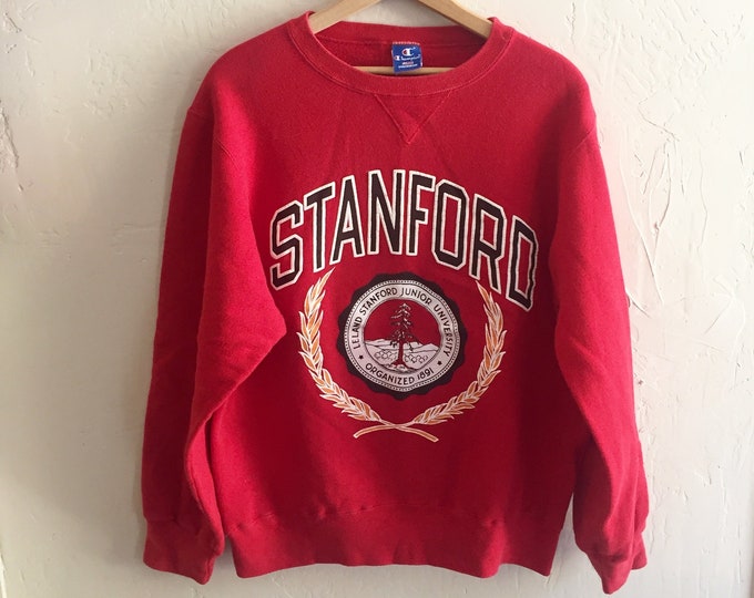 Vintage Womens Large Stanford Sweatshirt by Champion - Etsy