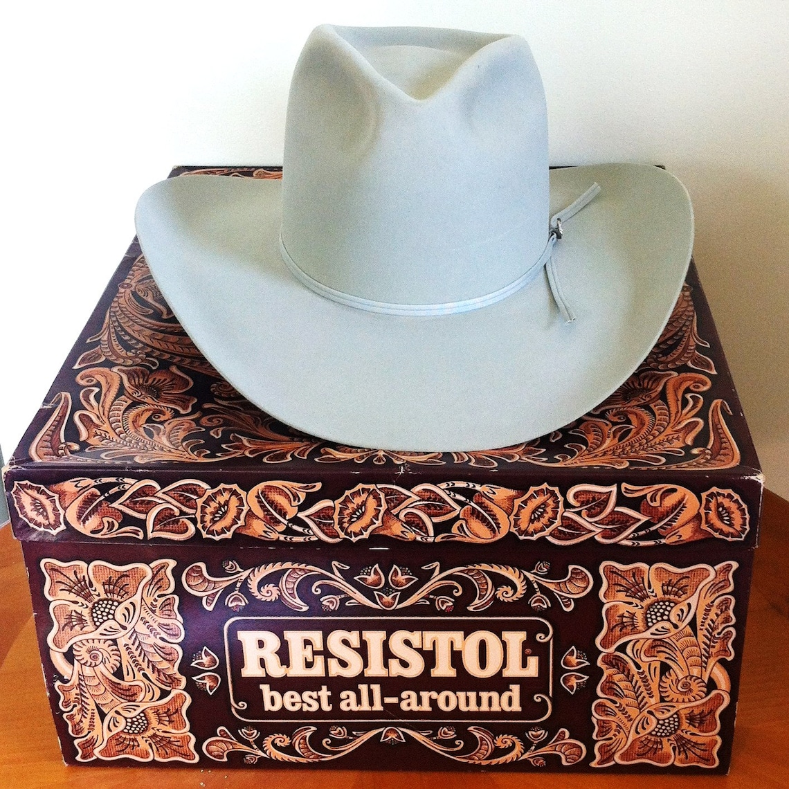 Reserved Vintage Resistol Diamond Horseshoe 15x Beaver Cowboy Etsy