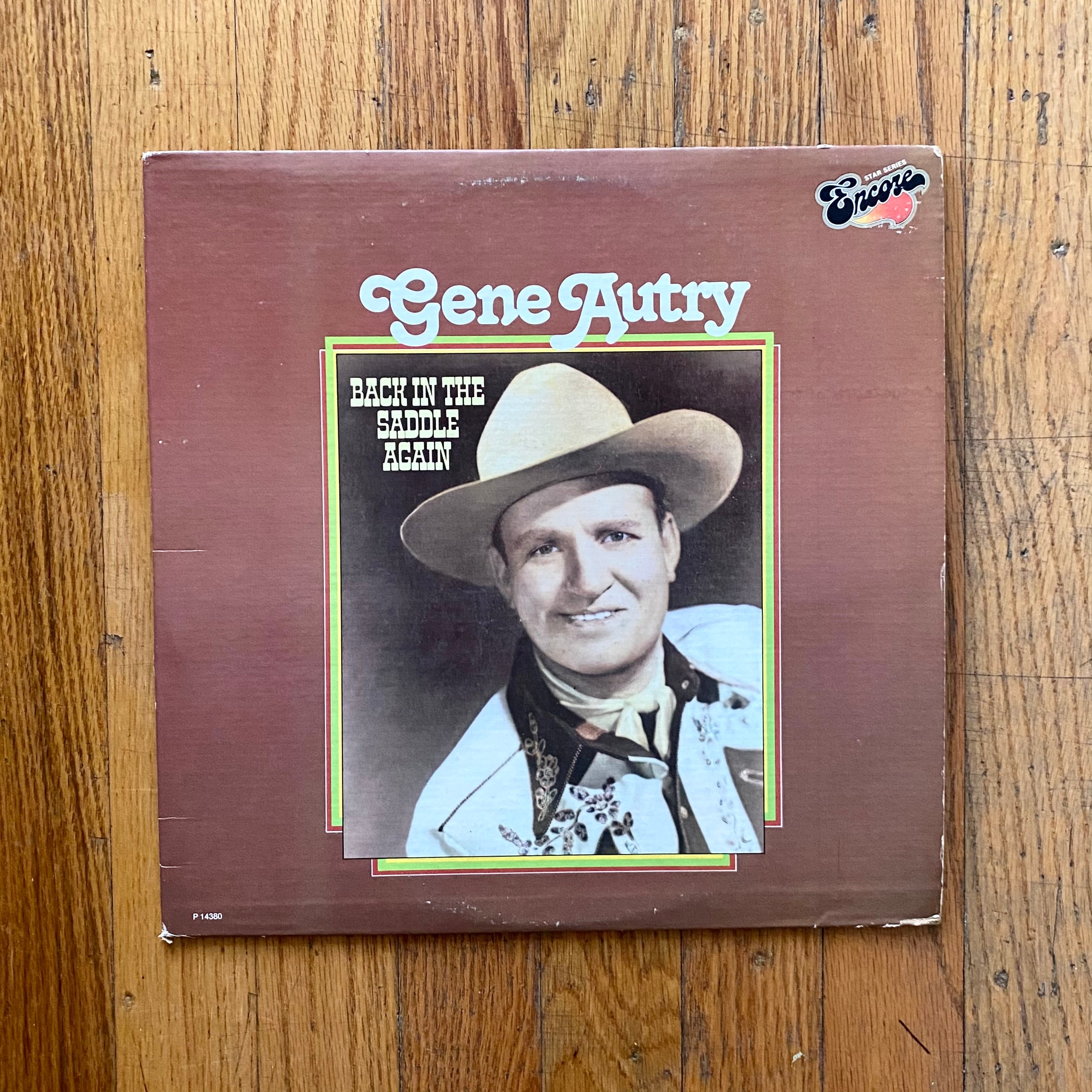 Gene Autry Vinyl Record Back in the Saddle Again 1979 | Etsy