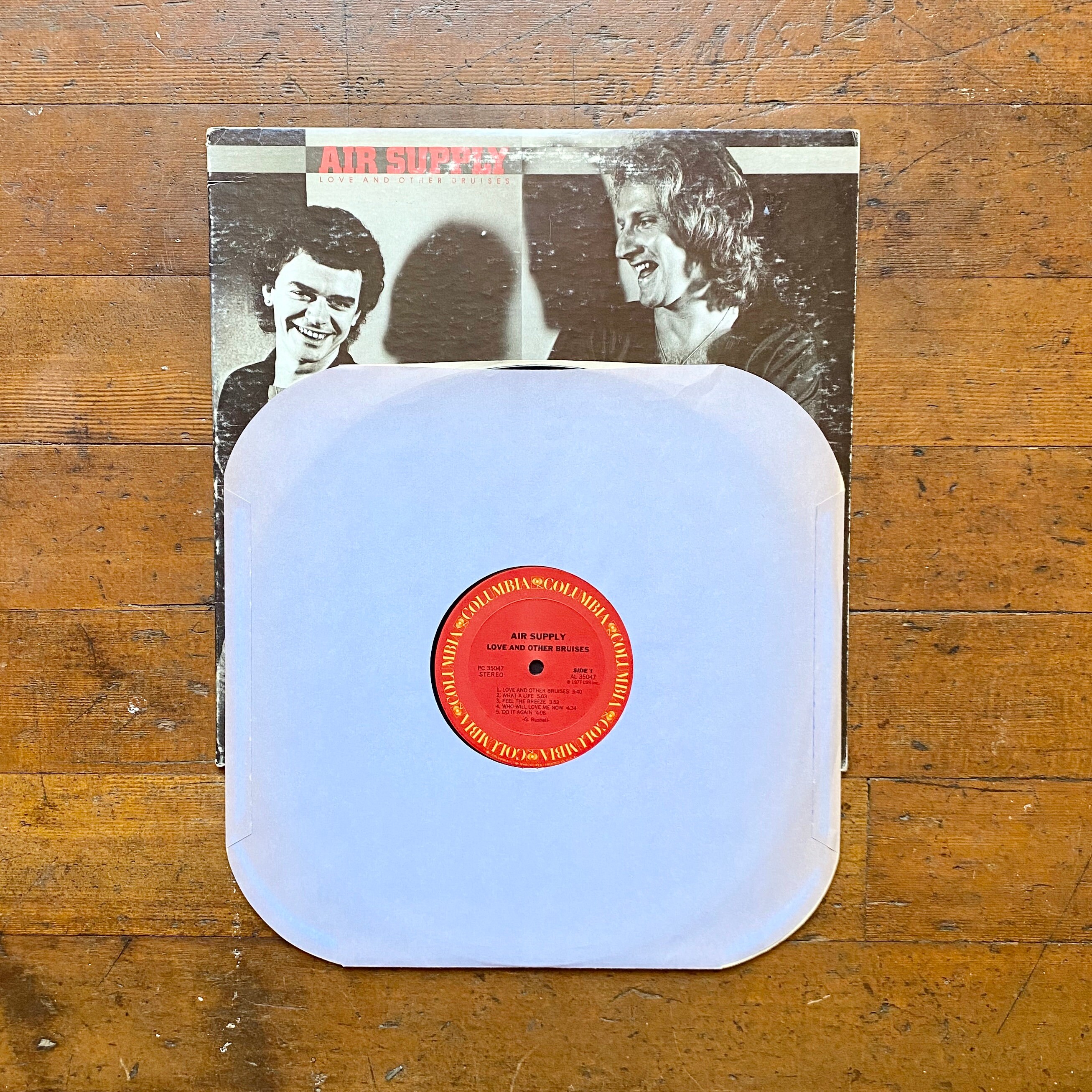 Air Supply Vinyl Record Self Titled 1977 Etsy