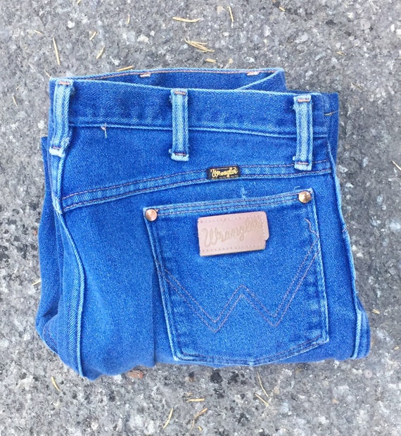Vintage Mens Wrangler Jeans 37x28 | Etsy