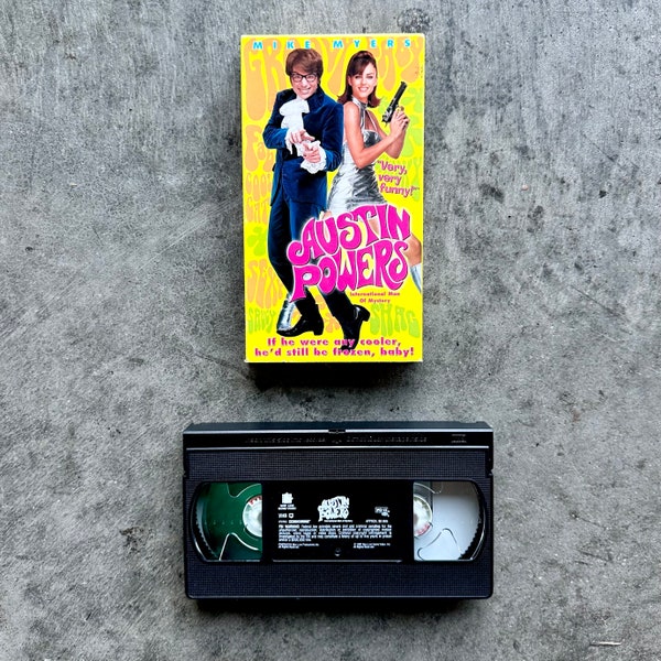 Vintage 1997 Austin Powers VHS Movie