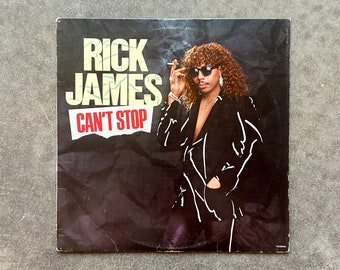 SINGLE Rick James Vinyl Record - Can’t Stop - 1985