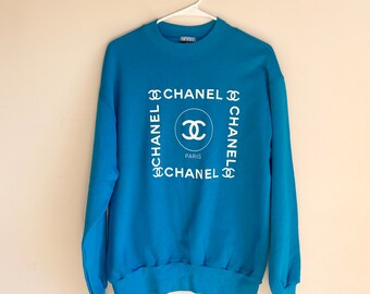 Chanel in Sweatshirt - Etsy