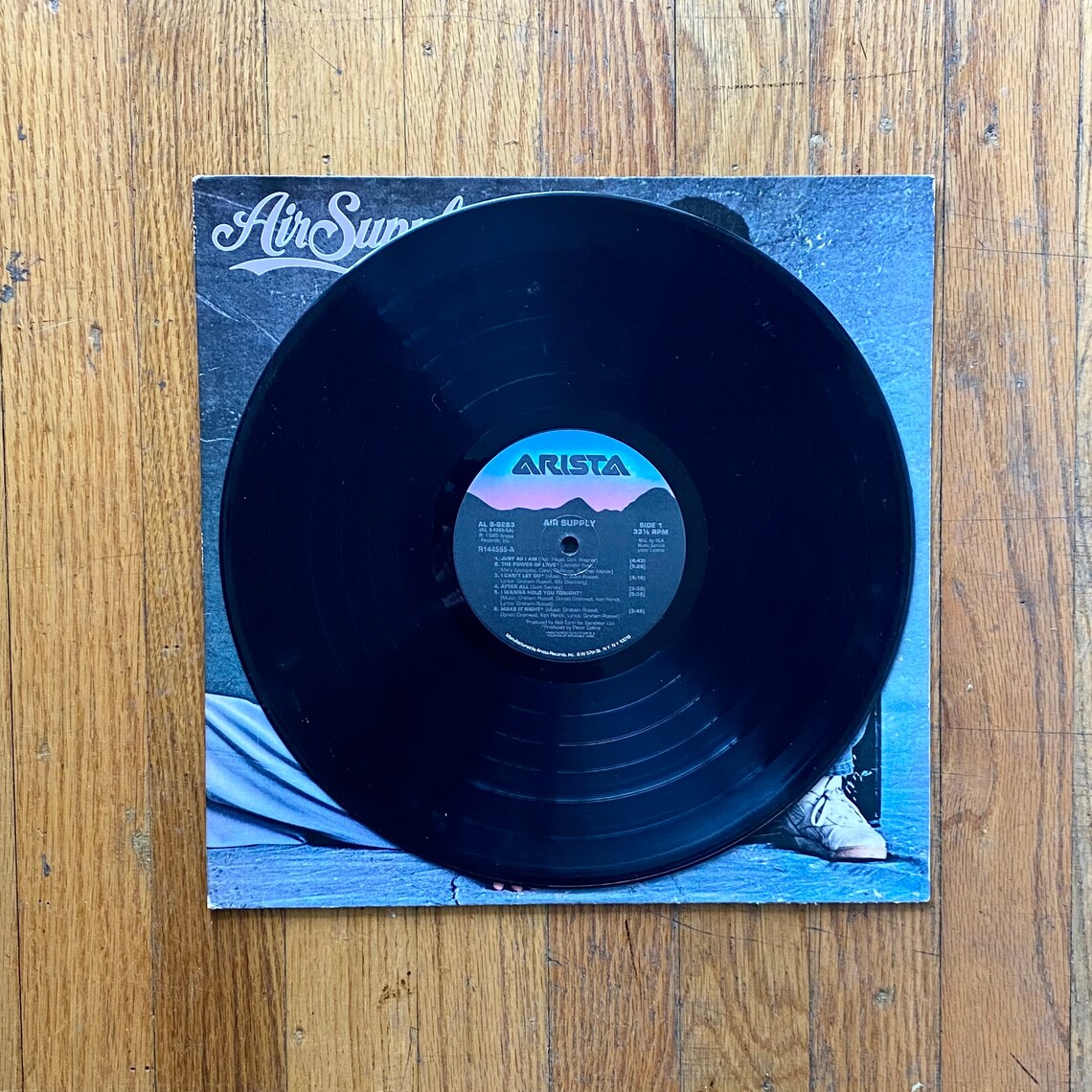 Air Supply Vinyl Record Self Titled 1985 Etsy