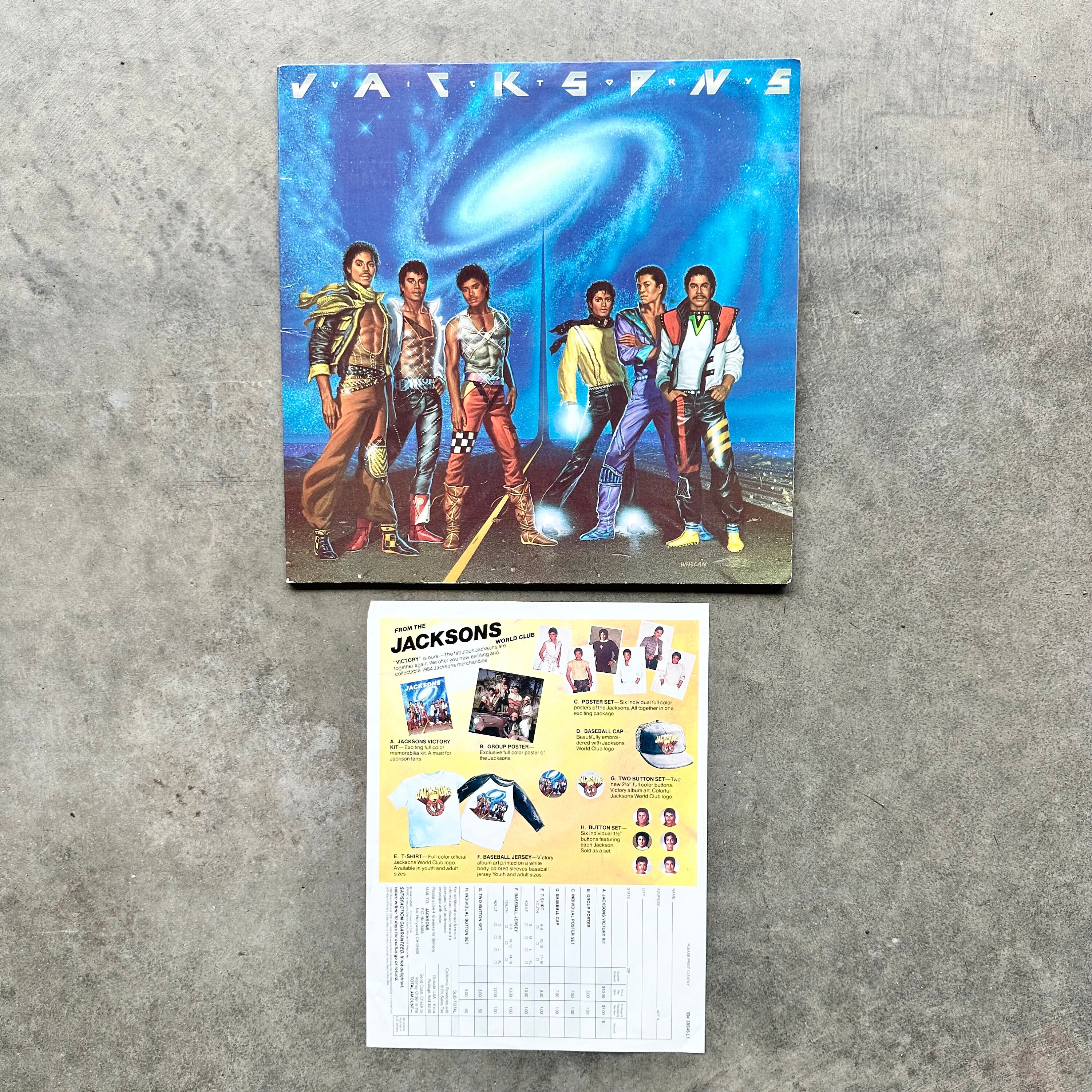 Jackson 5 Vinyl Record - Victory - 1984 - Etsy