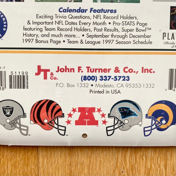 SEALED 1998 Green Bay Packers Calendar - Etsy