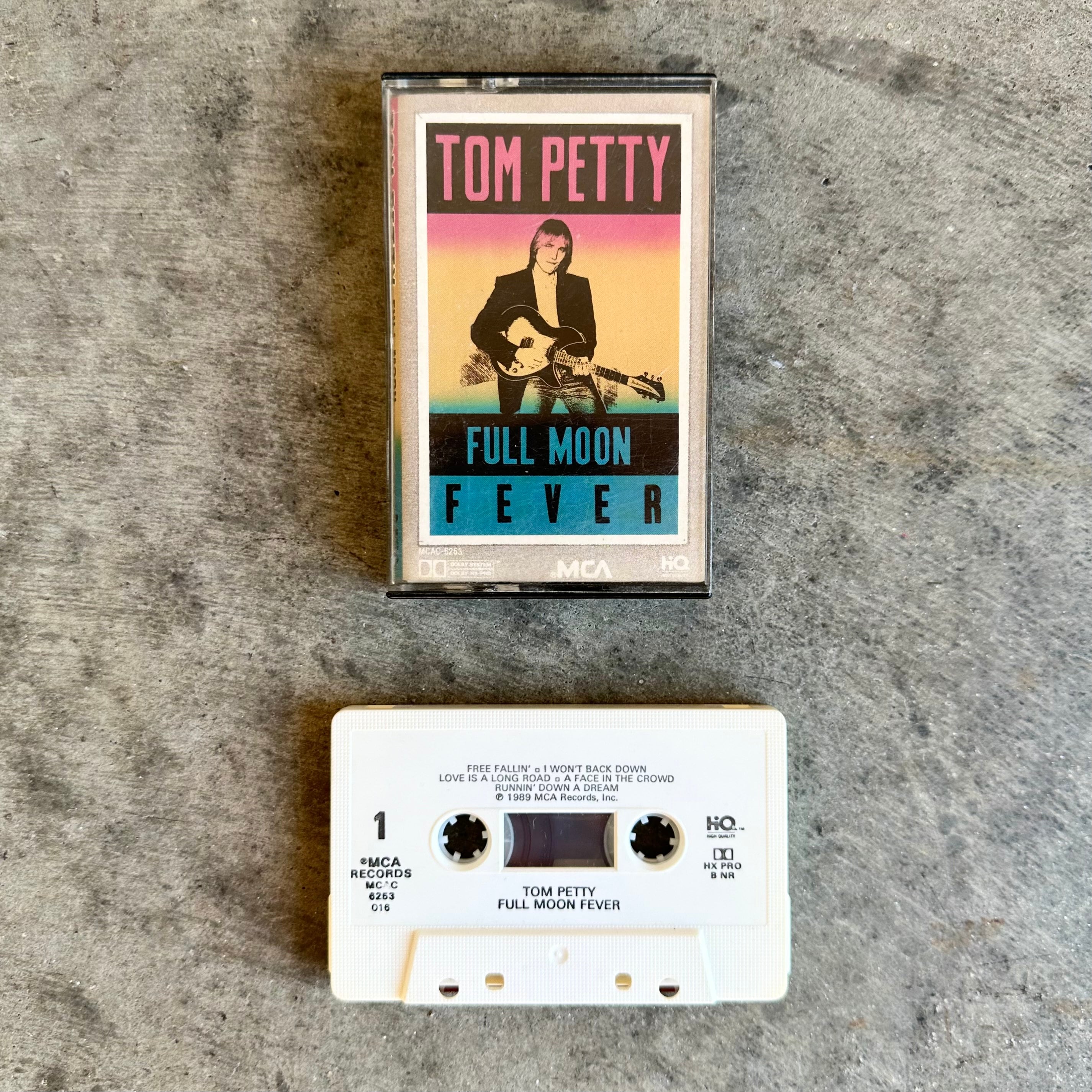 Tom Petty Cassette Tape - Full Moon Fever - 1989 - Etsy 