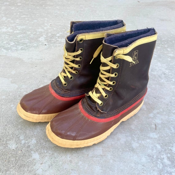 Vintage Sorel Kaufman Winter Boots Mens 