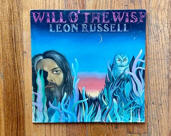 Leon Russell Vinyl Record - Will O’ The Wisp - 1974
