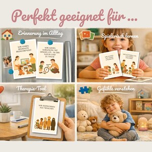 Familienregeln Karten zum Ausdrucken, Montessori & sanfte Erziehung, spielerisch Regeln lernen für Zuhause, Kita oder Schule, PDF and JPG image 6
