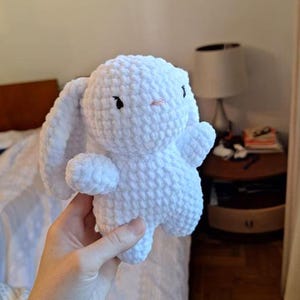Hase Amigurumi Häkelanleitung: Plüschtier (PDF-Muster)