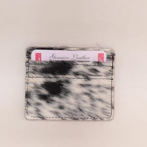 Kartenhalter aus echtem Rindsleder - handgefertigte minimalistische Brieftasche | Slim Fronttasche Kreditkartenetui für Männer & Frauen | Einzigartige Geschenkidee