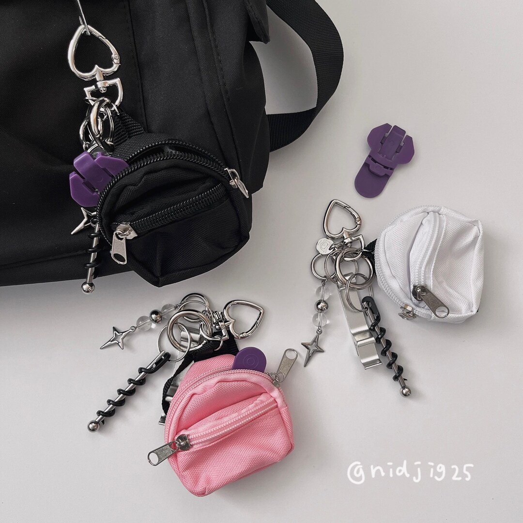 Can Wine Beer Bottle Opener X Mini Backpack Functional Keychain Coin ...