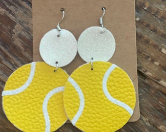 Tennis Ball Earrings