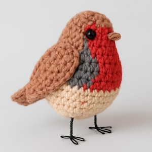 Bird Crochet Pattern Guide, Amigurumi Bird Crochet Pattern, Stuffie Bird, Easy-to-Follow Bird Amigurumi Pattern, Crochet Pattern PDF file