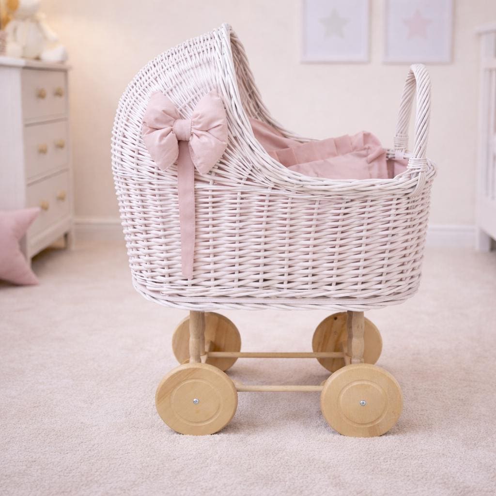 Puppenwagen aus weidengeflecht - Etsy.de