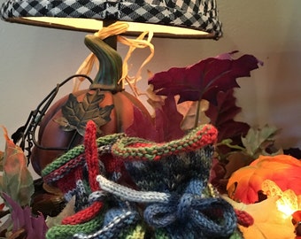 Knit Baby Booties