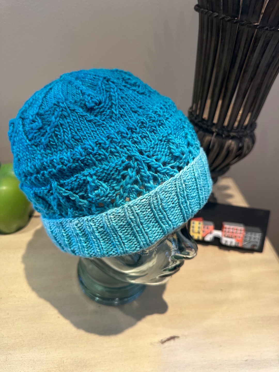 Wool Shaded Geometric Pattern Hat - Etsy