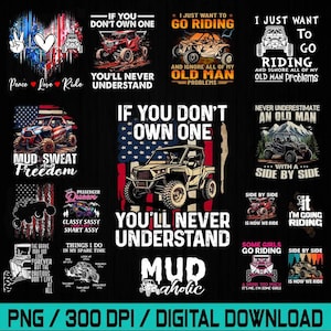 UTV Png 130+ Side By Side Designs Bundle, Side By Side 4th Of July, SXS, Off Road Side By Side Png image 2