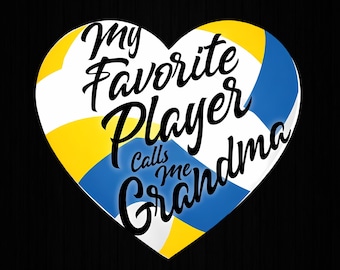 My Favorite Player Calls Me Grandma Volleyball Heart Mothers Png, Volleyball Grandma Png, Mothers Day Png, Volleyball Mom