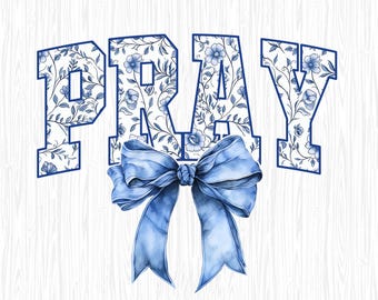 Amen Christian Beten Blumen Toile Blau Aquarell Kokette Schleife Png, Amen Gott Bibel Png, Kokette Schleife Amen Png, Beten Png