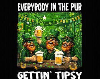 Todos en el pub se ponen borrachos Archivos PNG del día de San Patricio, Día de San Patricio Png, Día de San Patricio Png, Divertido San Patricio Png