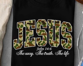 Jesus Camo Png, The Way The Truth The Life Camo Christian Png, Christian Png, Religion Png, Png, Jesus Christian Png, Faith Png