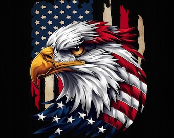 Amerikanische Flagge Weißkopfseeadler Vaterländischer Adler 4.Juli USA, Adler Mit Der Amerikanischen Flagge Png, Die Amerikanische Flagge Png, Adler Png
