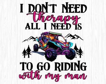 Ich brauche keine Therapie UTV, Off Road Side by Side Png, Side by Side, UTV, SXS, Off Road Reitschlamm