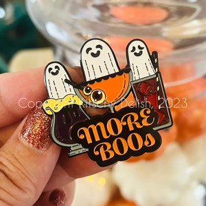 More BOOs soft enamel pin!