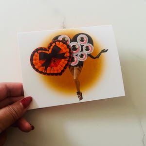 Carte de voeux vierge Eye Candy