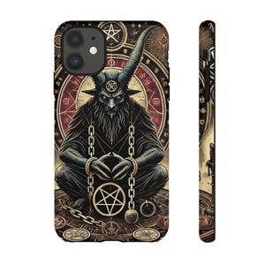 Baphomet Occult Phone Case | Dark Gothic Art for iPhone & Samsung