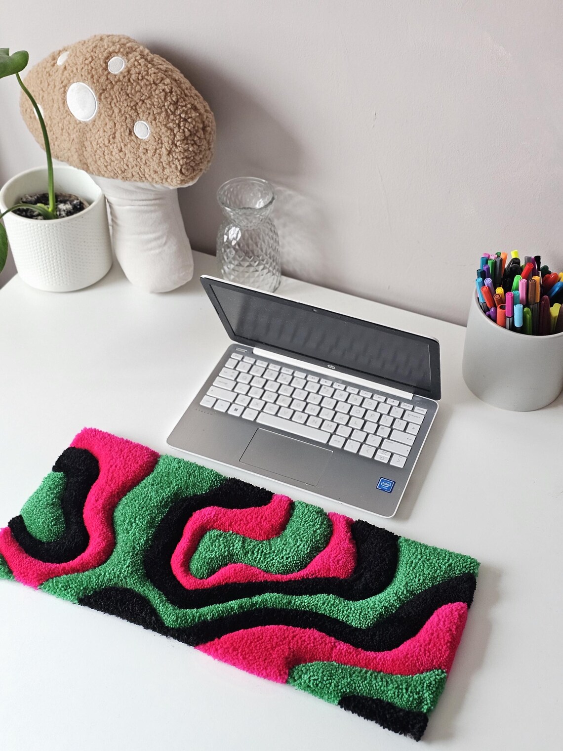 Keyboard Rugh Cover Design WAVY KEYBOARD RUG - Etsy