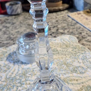 Tiffanys and Co Crystal Candlesticks - Etsy