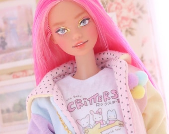 Ooak Barbie doll by Nerea Pozo (barbie extra body) Custom repaint doll