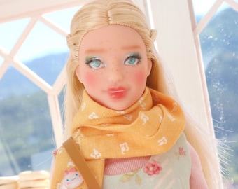 Ooak Barbie doll by Nerea Pozo (barbie extra body) Custom repaint doll
