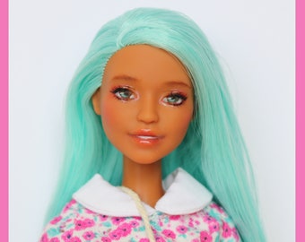 Ooak Barbie doll by Nerea Pozo (fashionista) Custom repaint doll