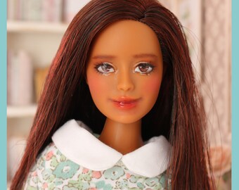 Ooak Barbie doll by Nerea Pozo (fashionista) Custom repaint doll