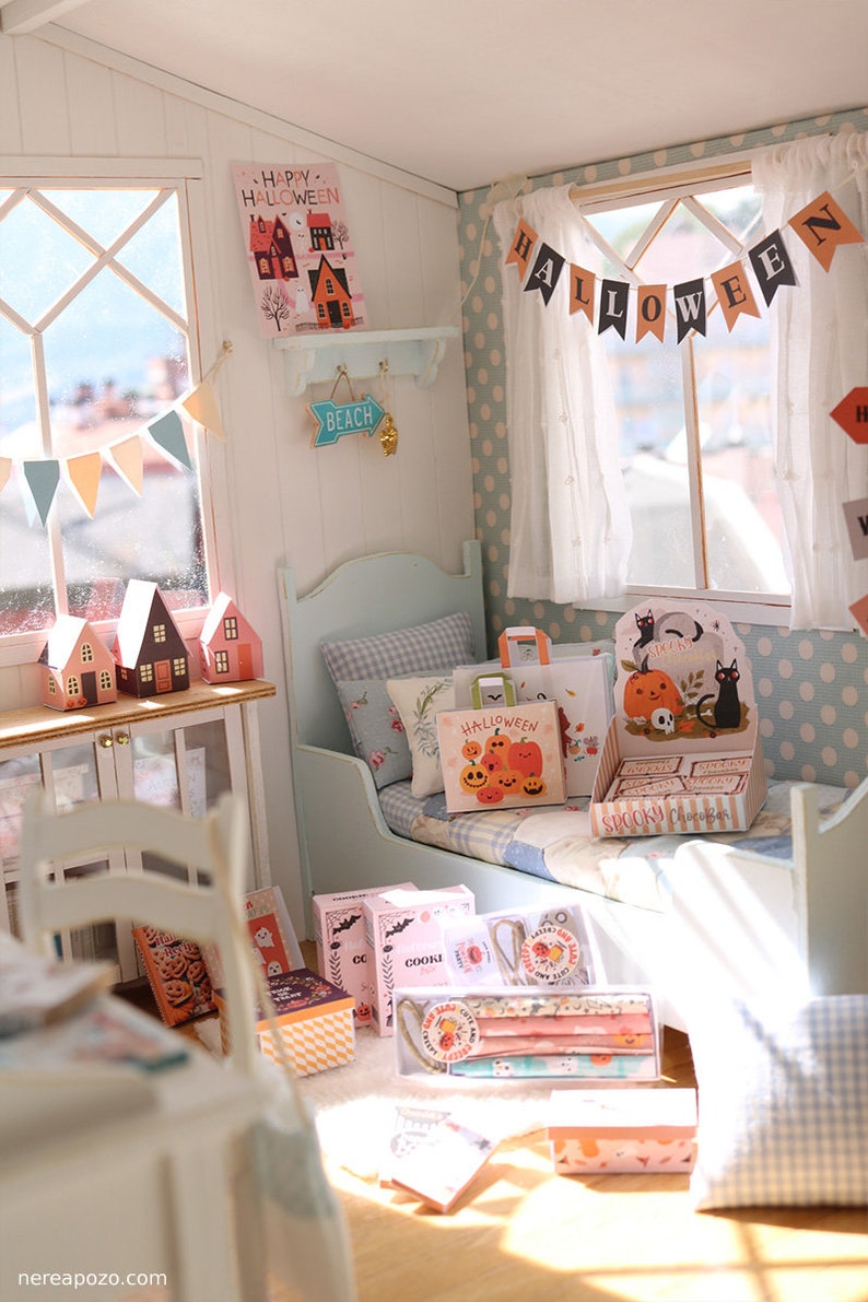 030039 PRINTS HALLOWEEN to Make Your Own Miniatures DIY by Etsy