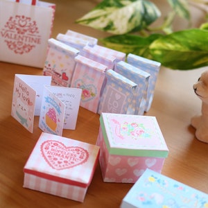 040-049 PRINTS VALENTINE Day to make your own Miniatures DIY by Nerea Pozo digital copy image 3