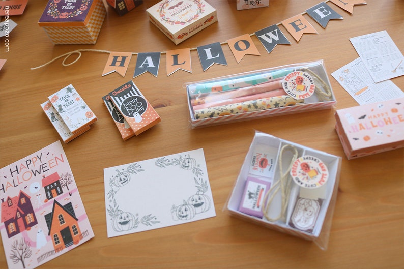 030-039 PRINTS HALLOWEEN pour faire vos propres Miniatures DIY par Nerea Pozo copie numérique image 9