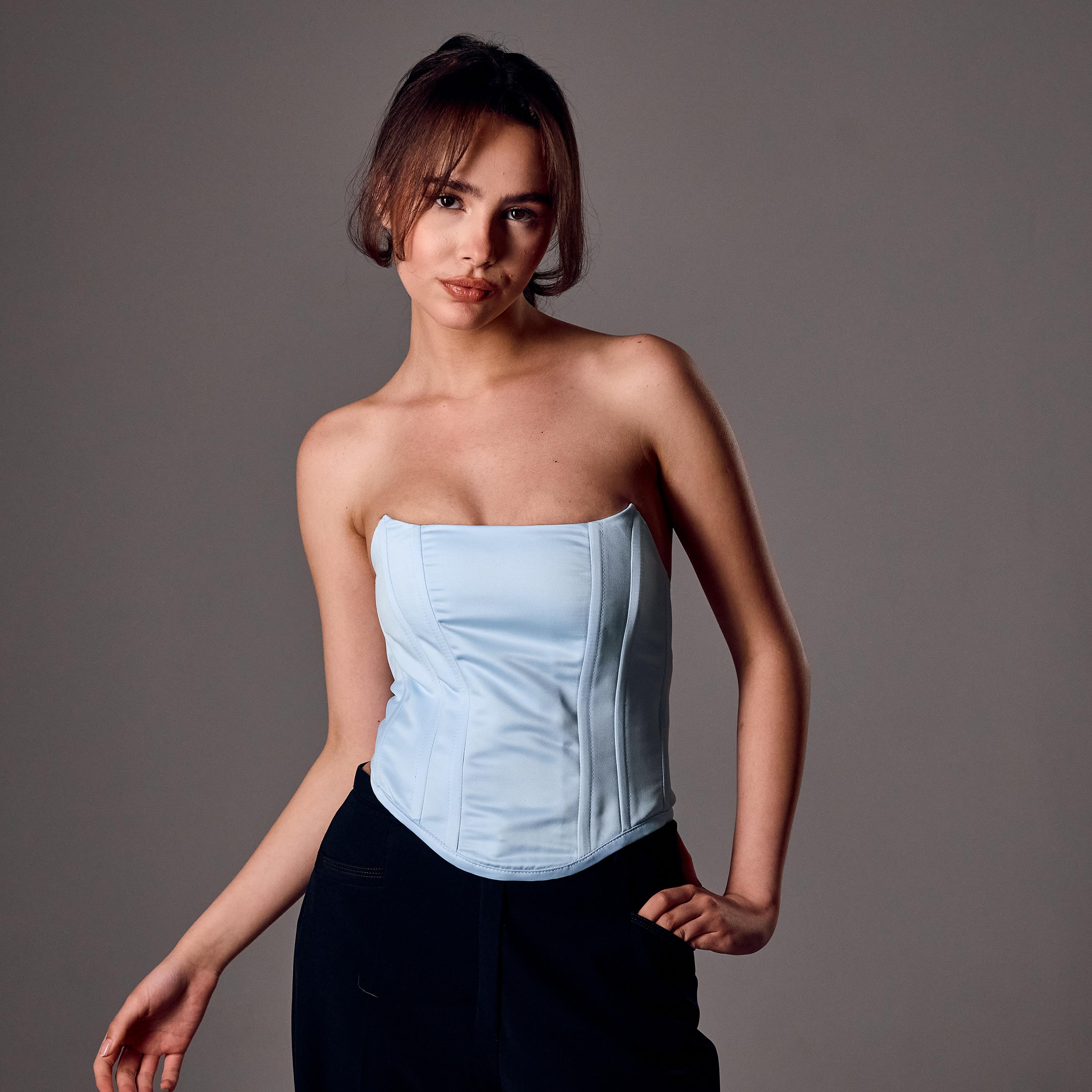 Baby Blue Corsets - Etsy